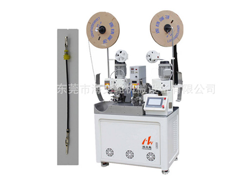 全自動穿防水栓打端機